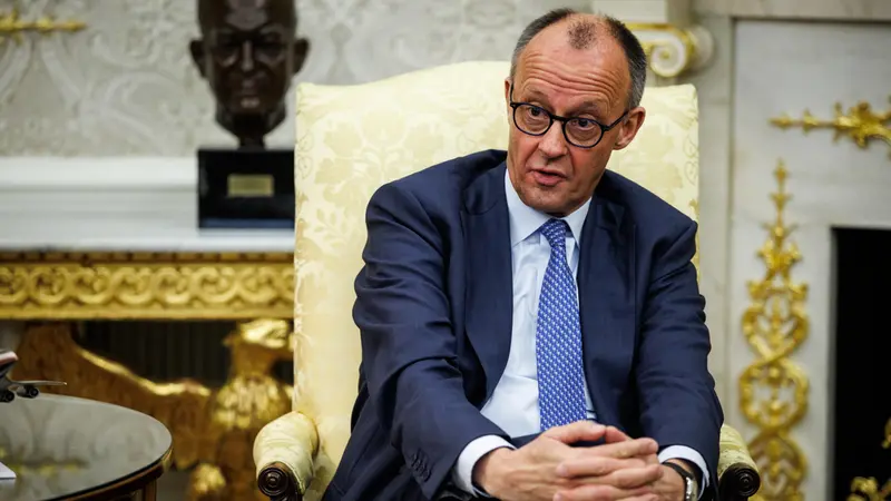 Il cancelliere tedesco Friedrich Merz - Foto Ansa © www.giornaledibrescia.it