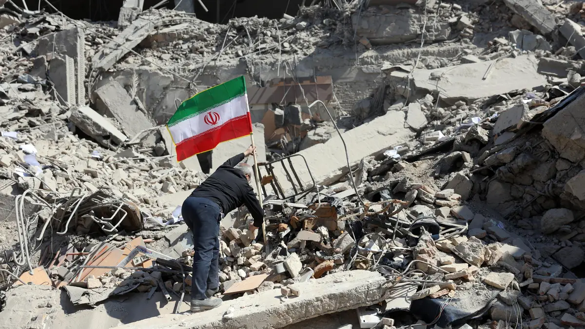 Le conseguenze dei bombardamenti israeliani e americani a Teheran - Foto Ansa © www.giornaledibrescia.it