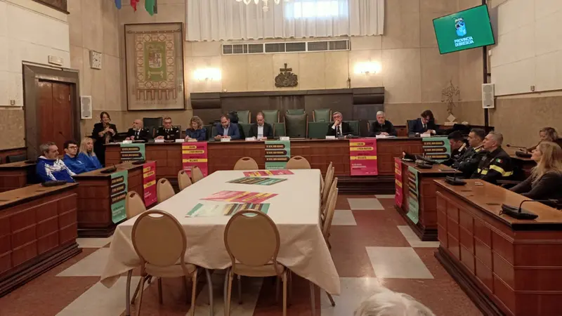 Un momento della presentazione dell'iniziativa in Broletto © www.giornaledibrescia.it