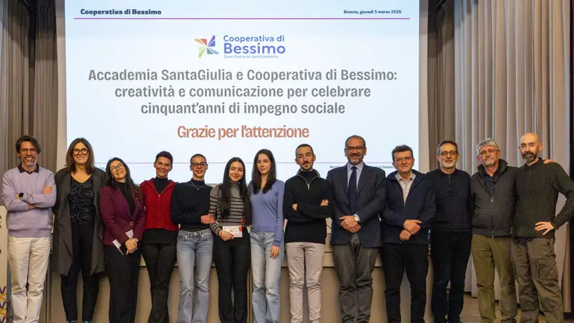 La premiazione del contest all'Accademia SantaGiulia - © www.giornaledibrescia.it