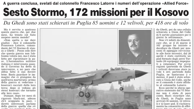 L'articolo del Giornale di Brescia del 10 luglio 1999 - © www.giornaledibrescia.it