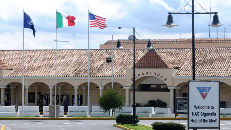 La base militare di Sigonella - Foto Ansa © www.giornaledibrescia.it
