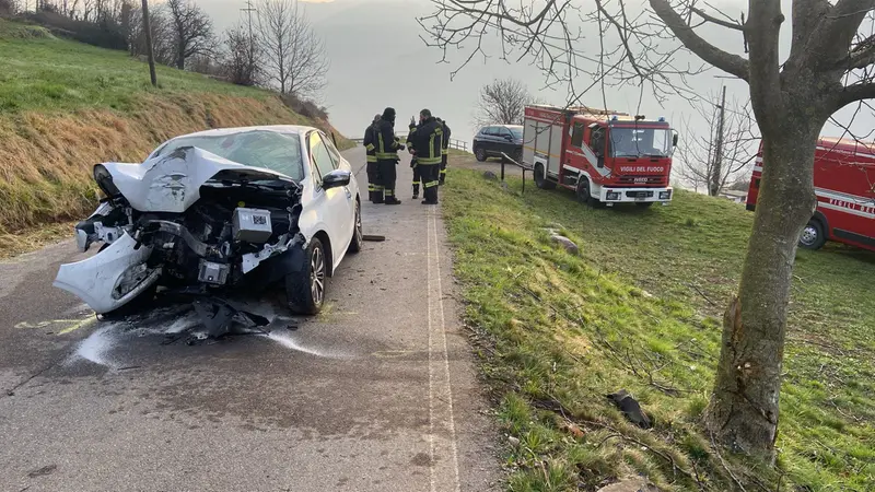 L'incidente a Costa Volpino