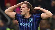 Esposito esulta dopo il gol alla Juventus - Foto Ansa © www.giornaledibrescia.it