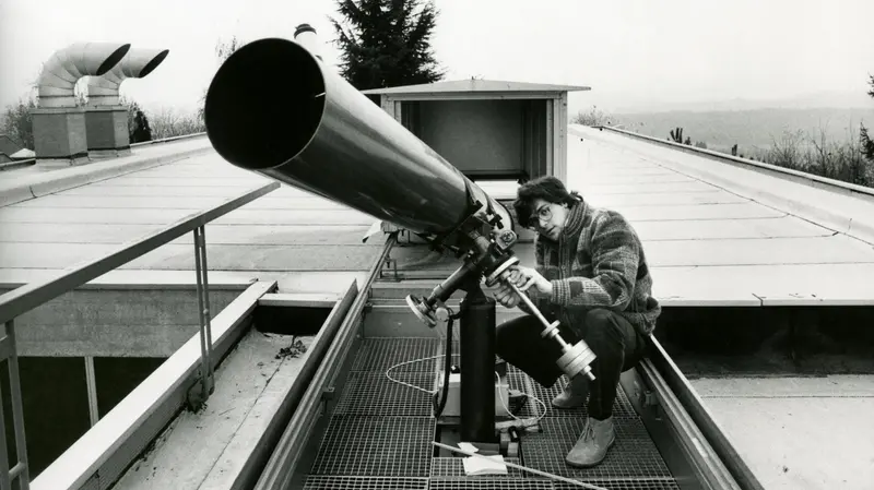 Luca Missoni nel 1981 - Foto Mauro Galligani