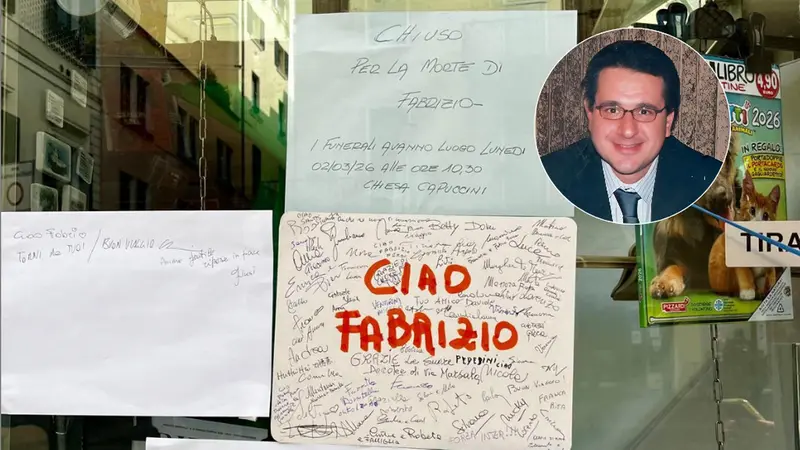 I messaggi lasciati dai clienti, in alto a destra Fabrizio Ersettigh - © www.giornaledibrescia.it