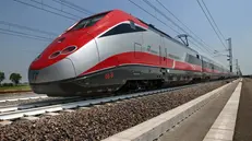 Un treno ad alta velocità