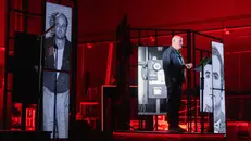 Stefano Nazzi sul palco