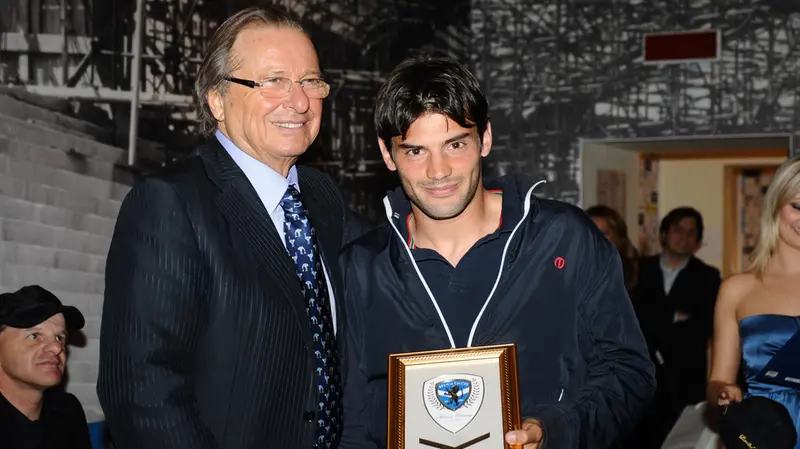 Corioni e Zambelli in uno scatto del 2011 - Foto New Reporter Favretto © www.giornaledibrescia.it