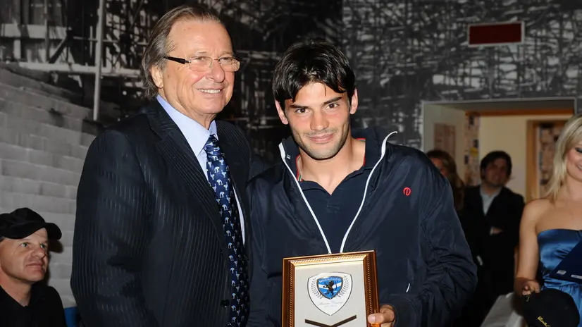 Corioni e Zambelli in uno scatto del 2011 - Foto New Reporter Favretto © www.giornaledibrescia.it