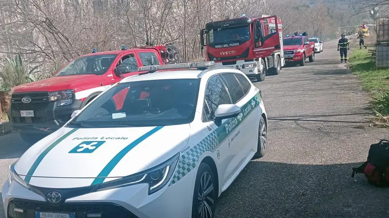 I soccorsi a Rezzato - © www.giornaledibrescia.it