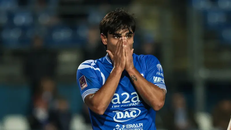 La delusione a fine gara di Cazzadori - Foto New Reporter Comincini © www.giornaledibrescia.it