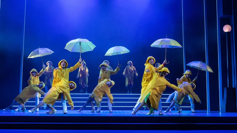 L'iconica scena sotto la pioggia