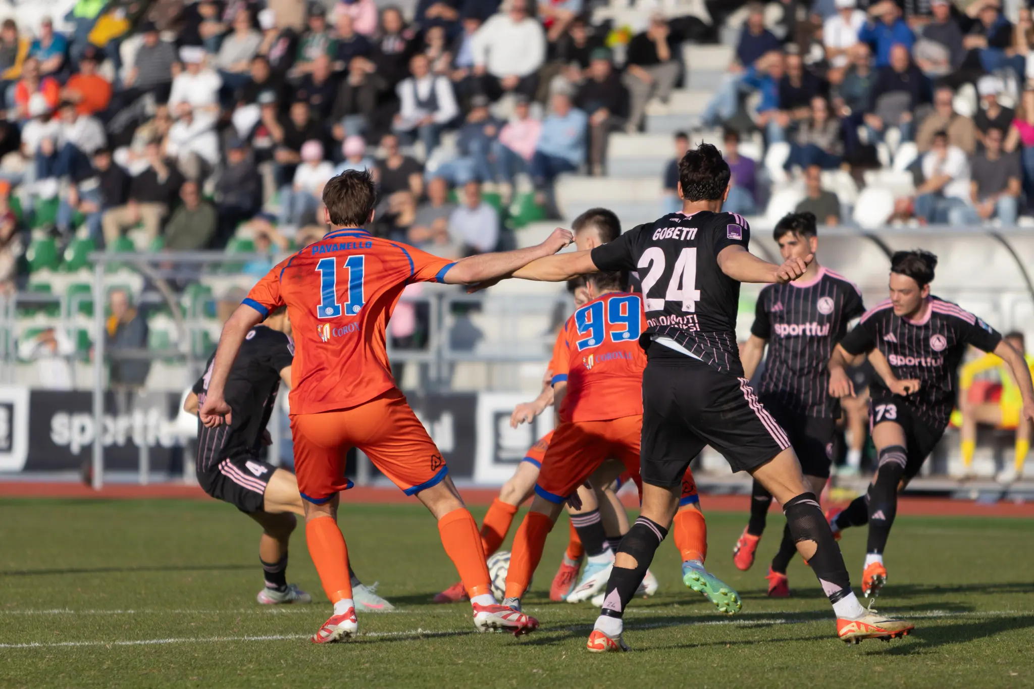Serie C, gli scatti di Dolomiti Bellunesi-Ospitaletto
