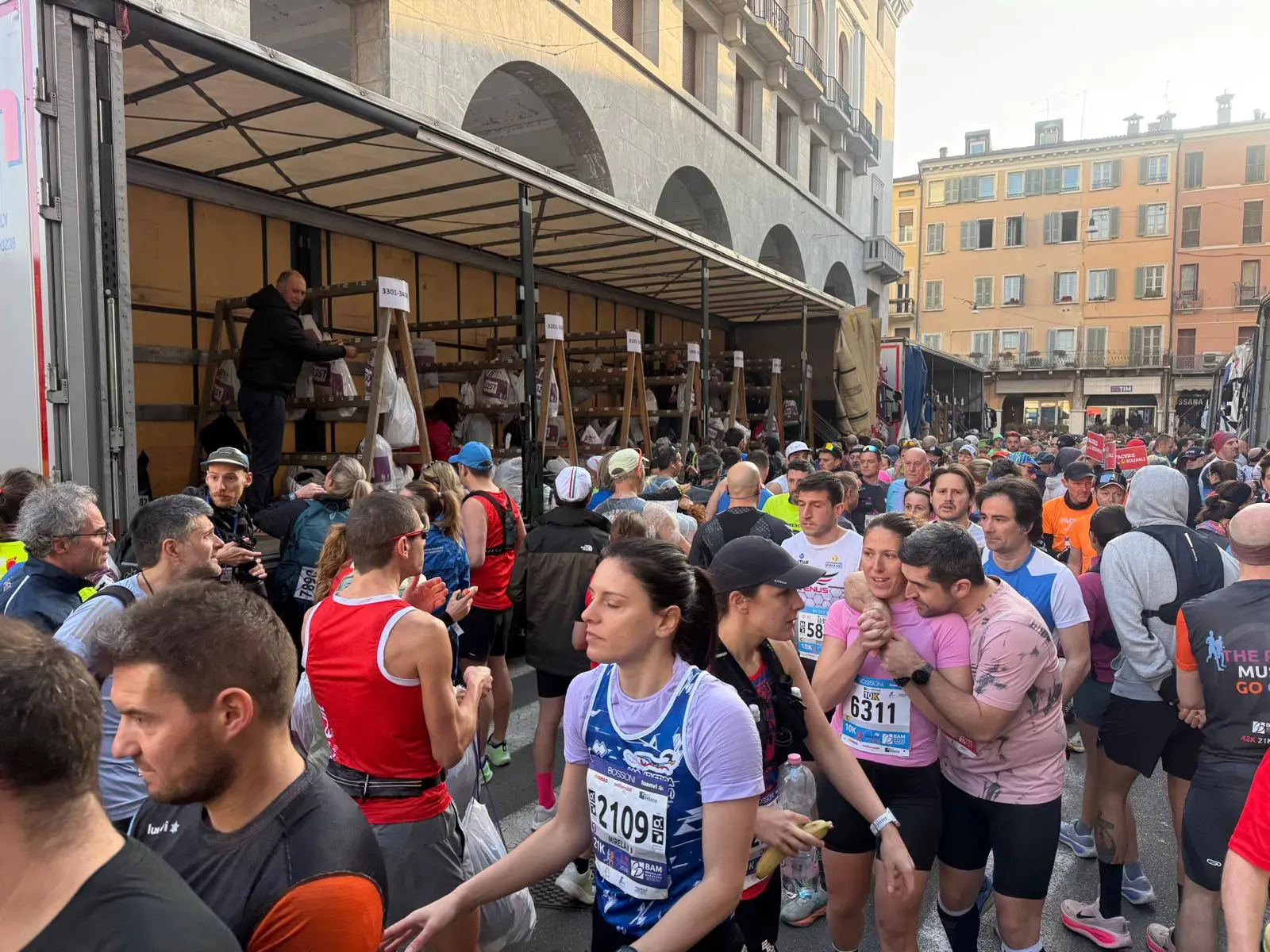 La Brescia Art Marathon parte e arriva in piazza Loggia