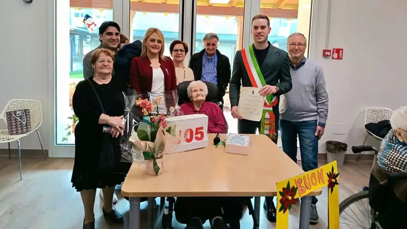 I 105 anni di Ester a Gottolengo