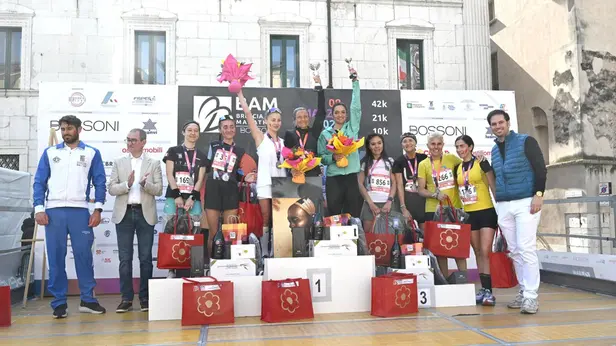 Bam 2026: i primi tre classificati nella 42 chilometri