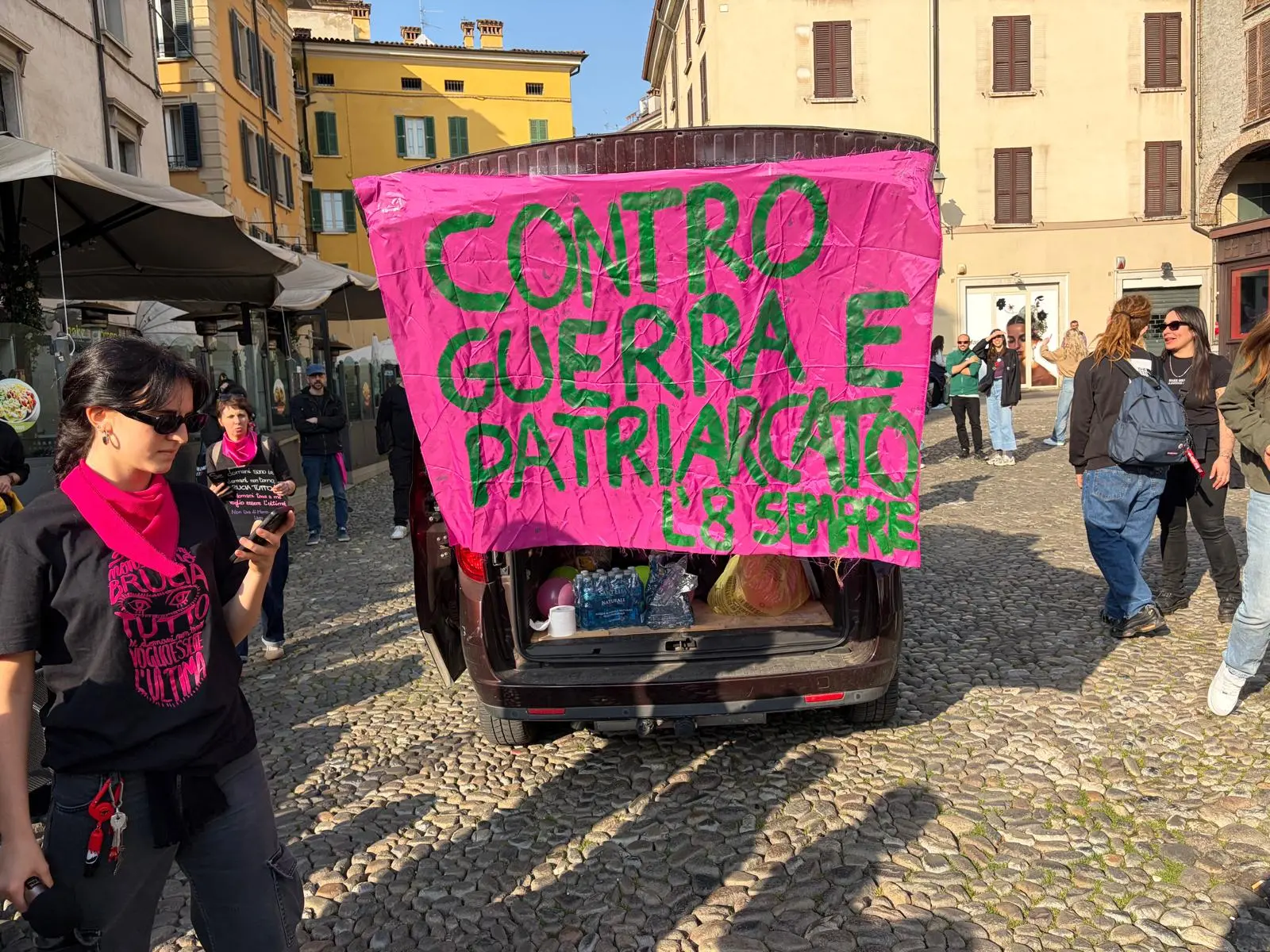 Non una di meno, la manifestazione anche a Brescia