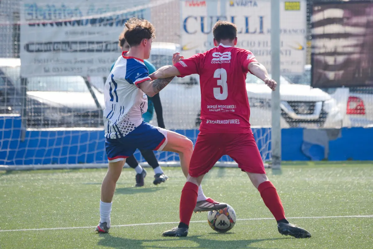 Promozione, gli scatti di Calcinato-Virtus Aurora Travagliato