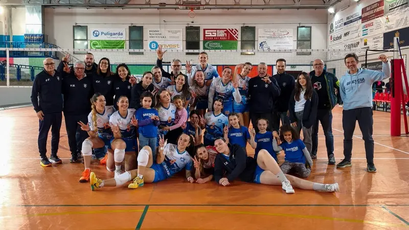 Il Brescia Volley non molla - Foto Romano