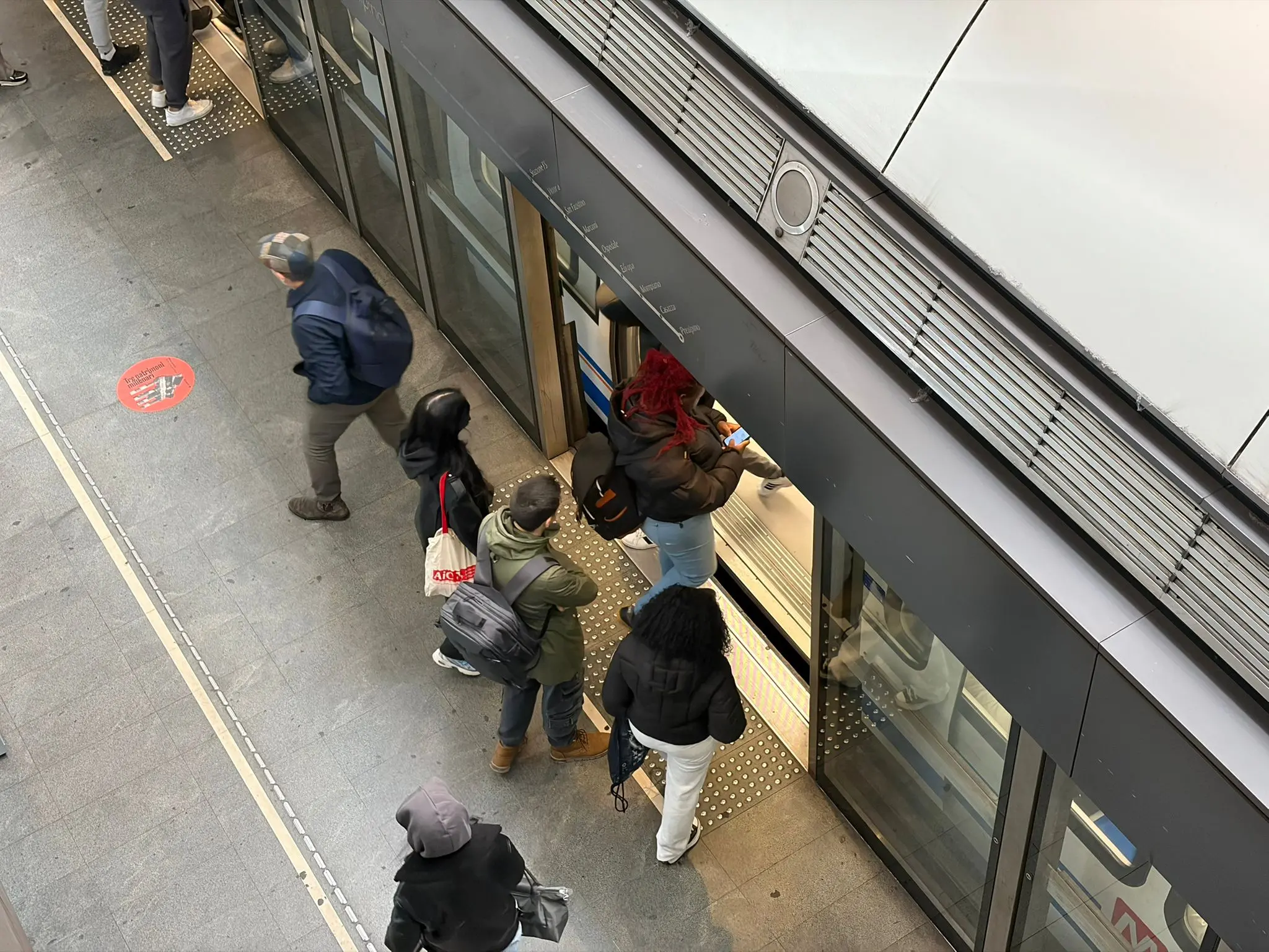 Metro, ripreso il servizio dopo il guasto sulla linea