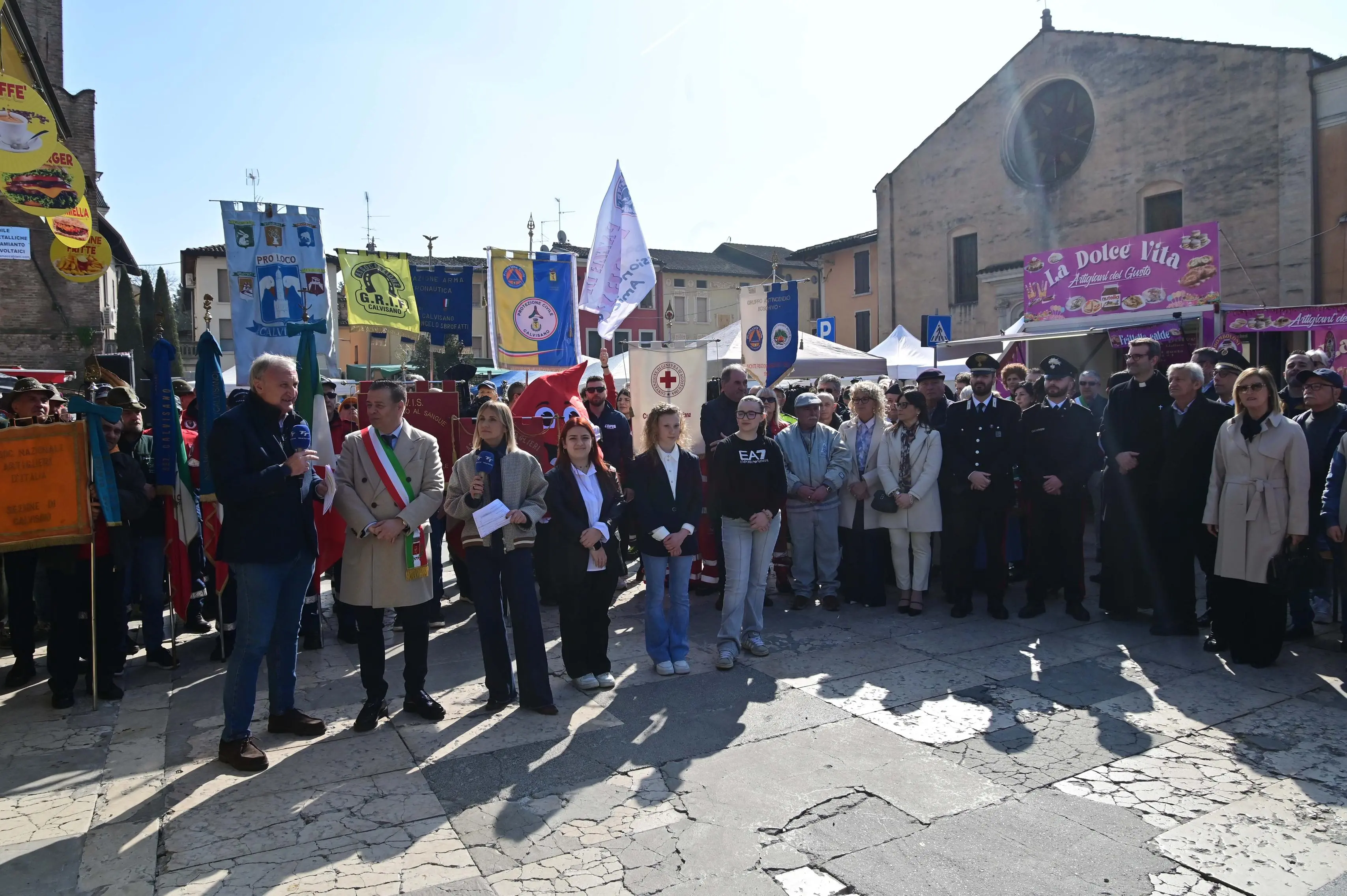 CALVISANO IN PIAZZA CON NOI  REDAZIONE PROVINCIA 08-03-2026 GABRIELE STRADA NEW EDEN GROUP 