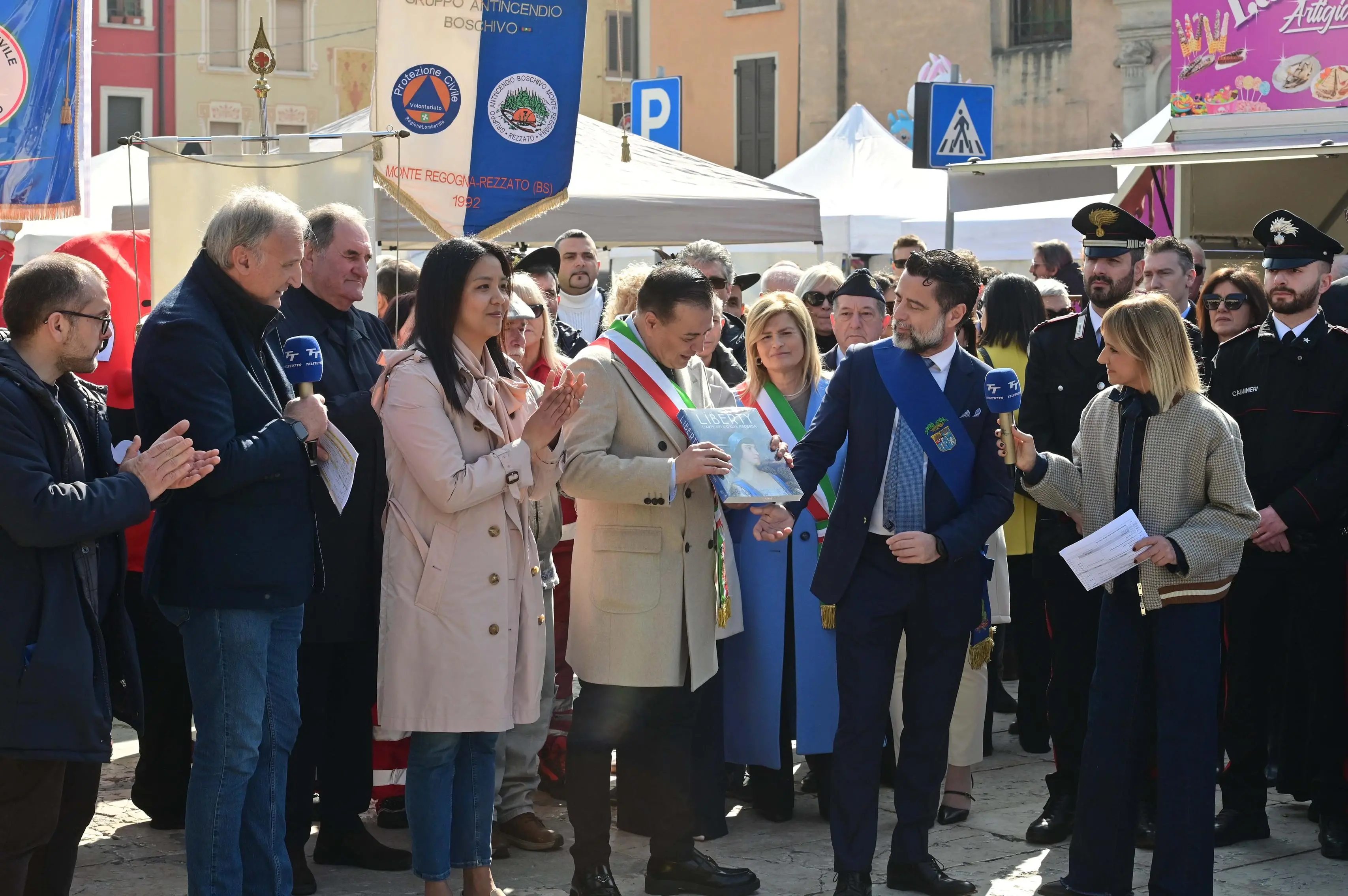 CALVISANO IN PIAZZA CON NOI  REDAZIONE PROVINCIA 08-03-2026 GABRIELE STRADA NEW EDEN GROUP 