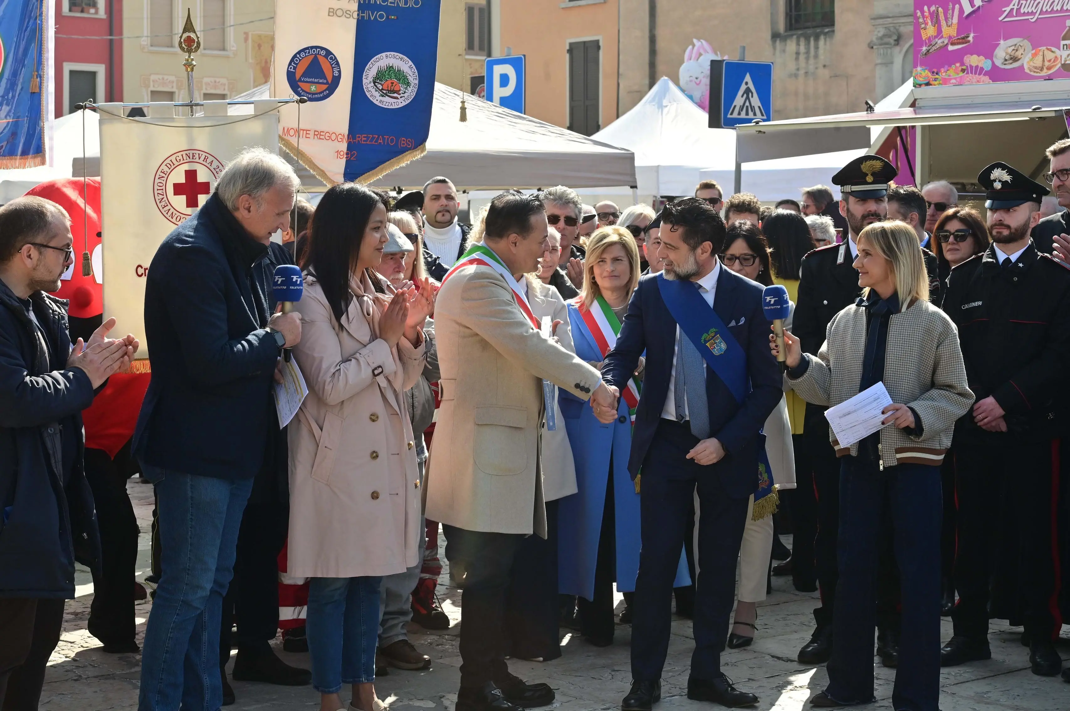 CALVISANO IN PIAZZA CON NOI  REDAZIONE PROVINCIA 08-03-2026 GABRIELE STRADA NEW EDEN GROUP 