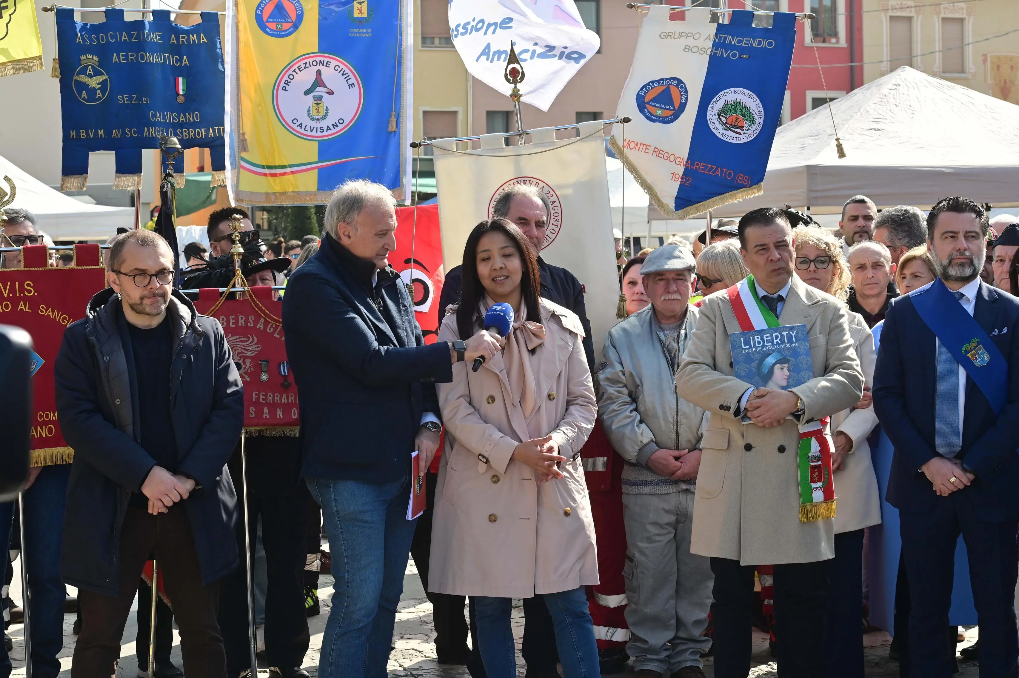 CALVISANO IN PIAZZA CON NOI  REDAZIONE PROVINCIA 08-03-2026 GABRIELE STRADA NEW EDEN GROUP 