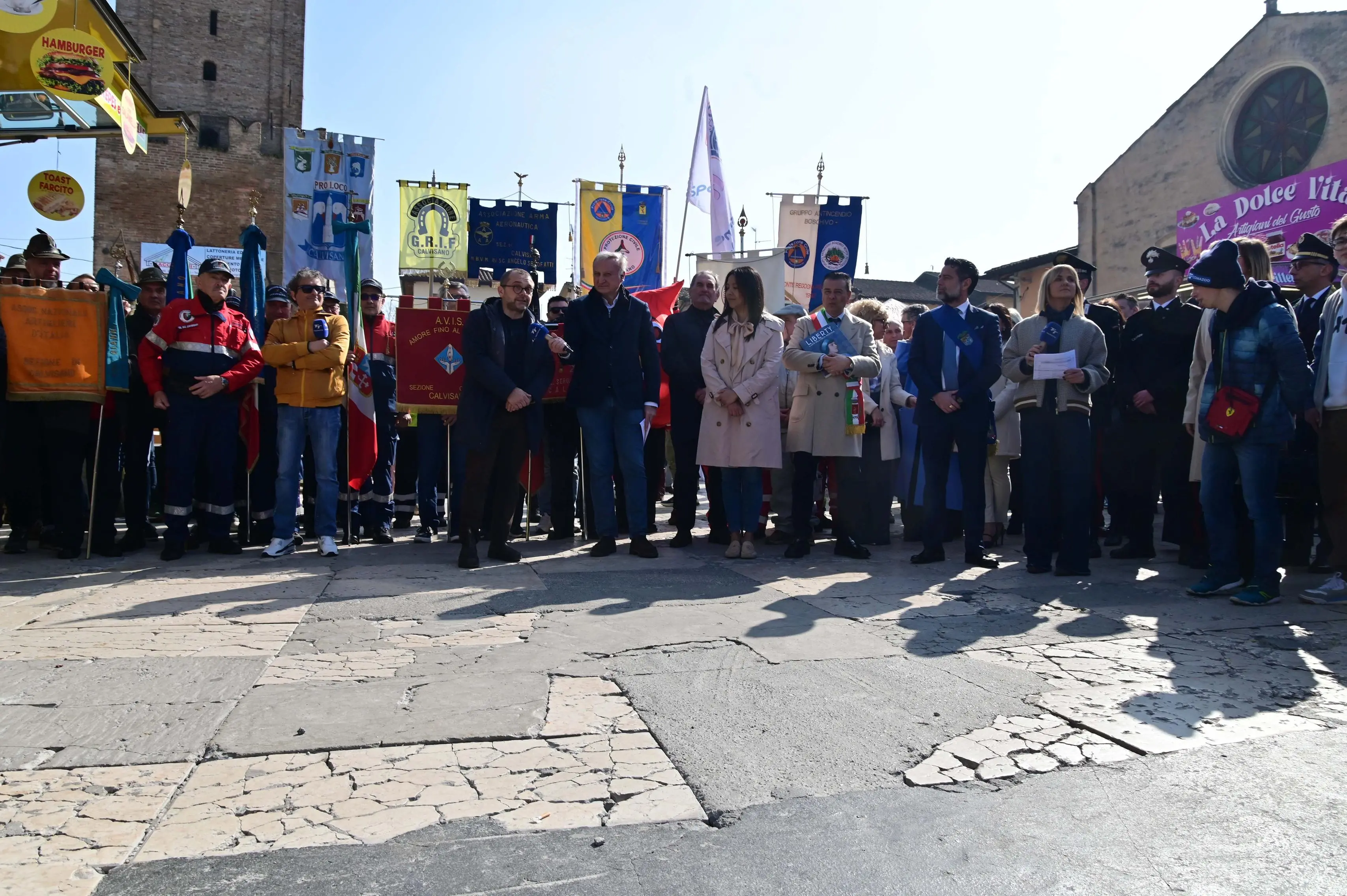 CALVISANO IN PIAZZA CON NOI  REDAZIONE PROVINCIA 08-03-2026 GABRIELE STRADA NEW EDEN GROUP 