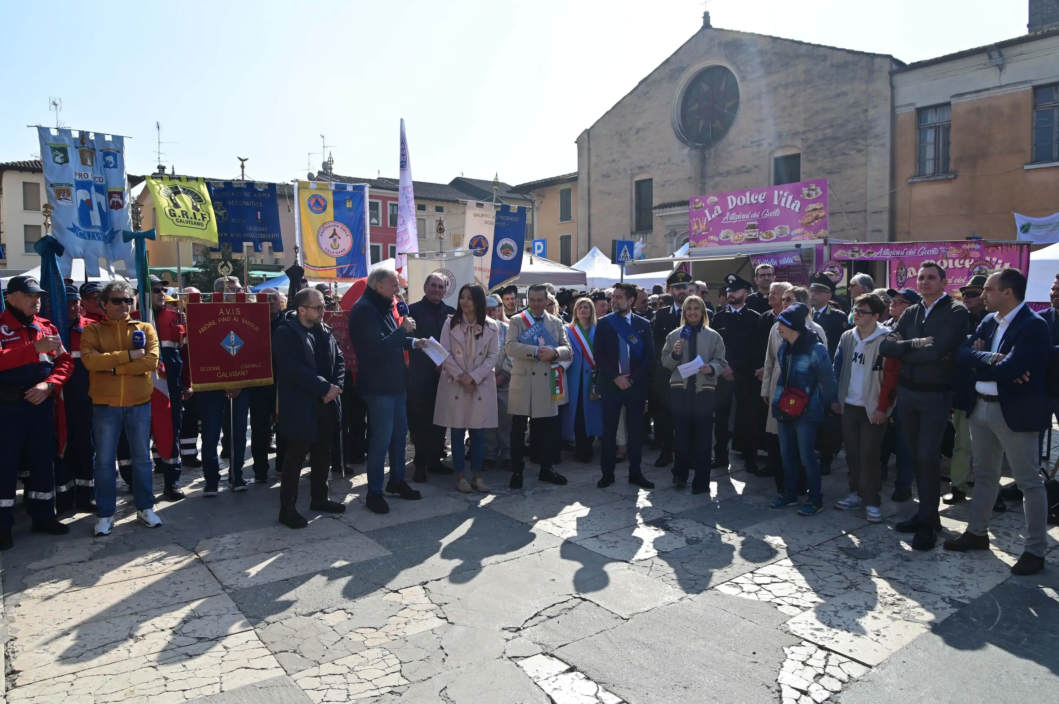 CALVISANO IN PIAZZA CON NOI  REDAZIONE PROVINCIA 08-03-2026 GABRIELE STRADA NEW EDEN GROUP 