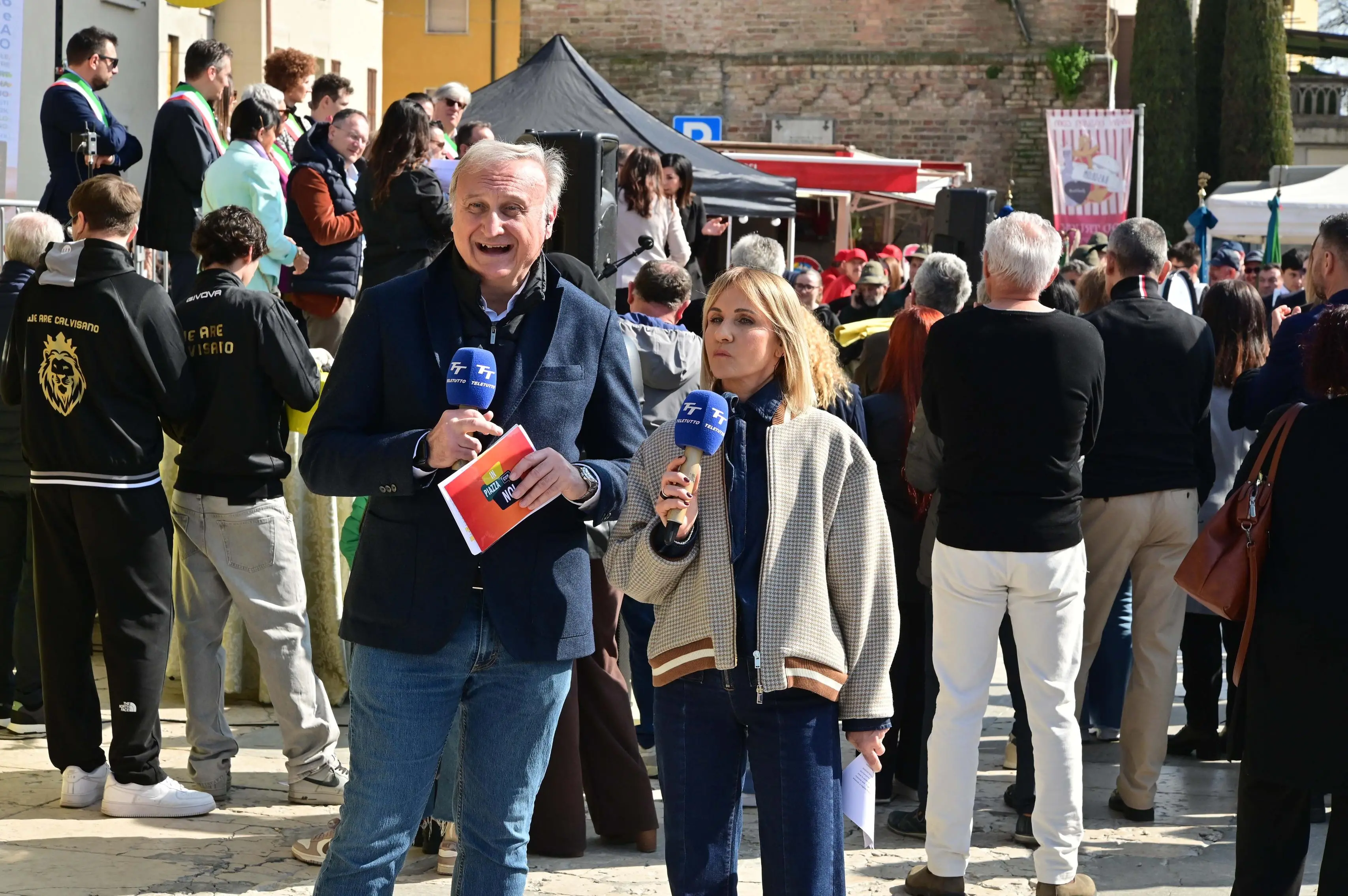 CALVISANO IN PIAZZA CON NOI  REDAZIONE PROVINCIA 08-03-2026 GABRIELE STRADA NEW EDEN GROUP 