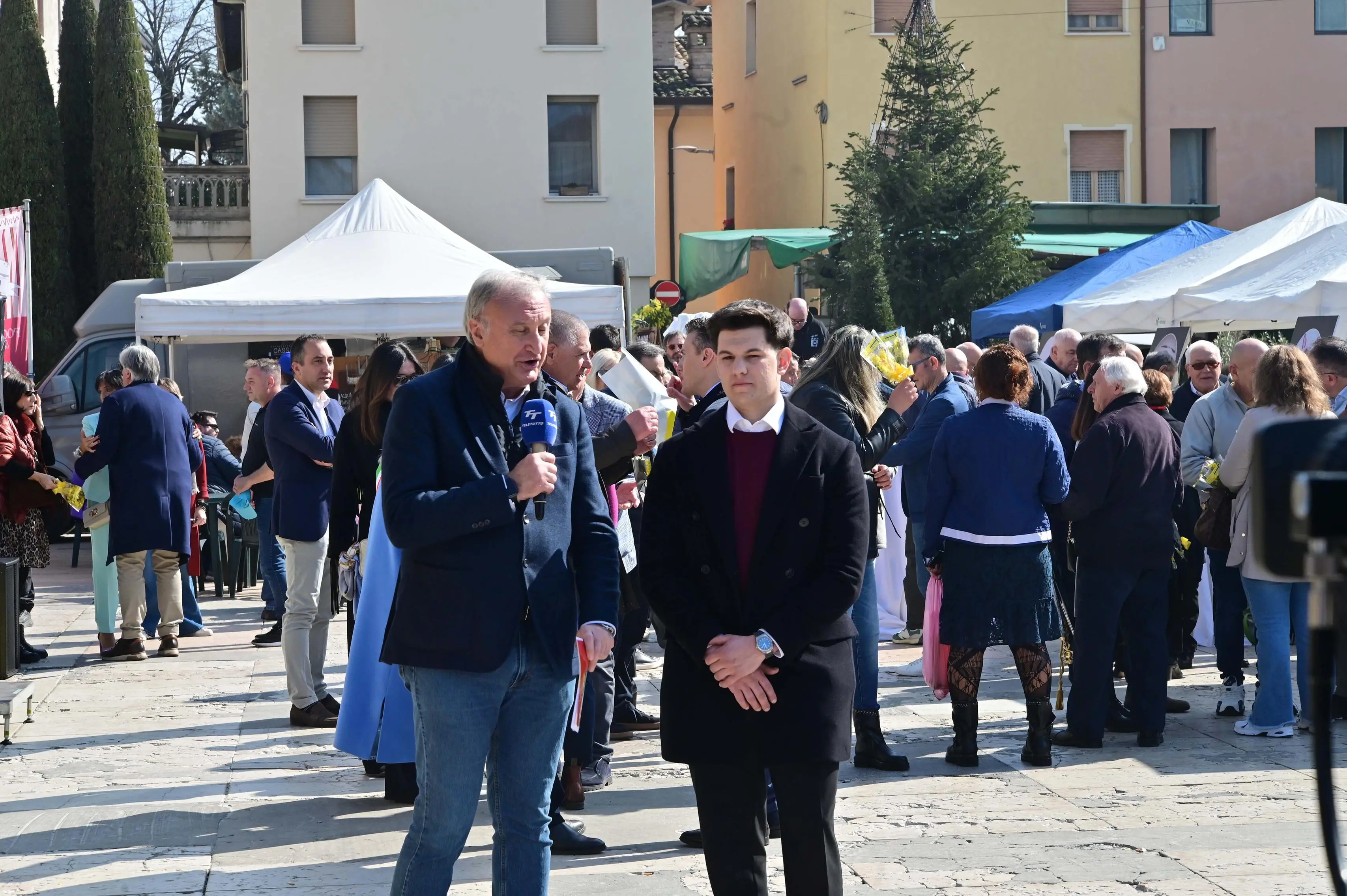 CALVISANO IN PIAZZA CON NOI  REDAZIONE PROVINCIA 08-03-2026 GABRIELE STRADA NEW EDEN GROUP 