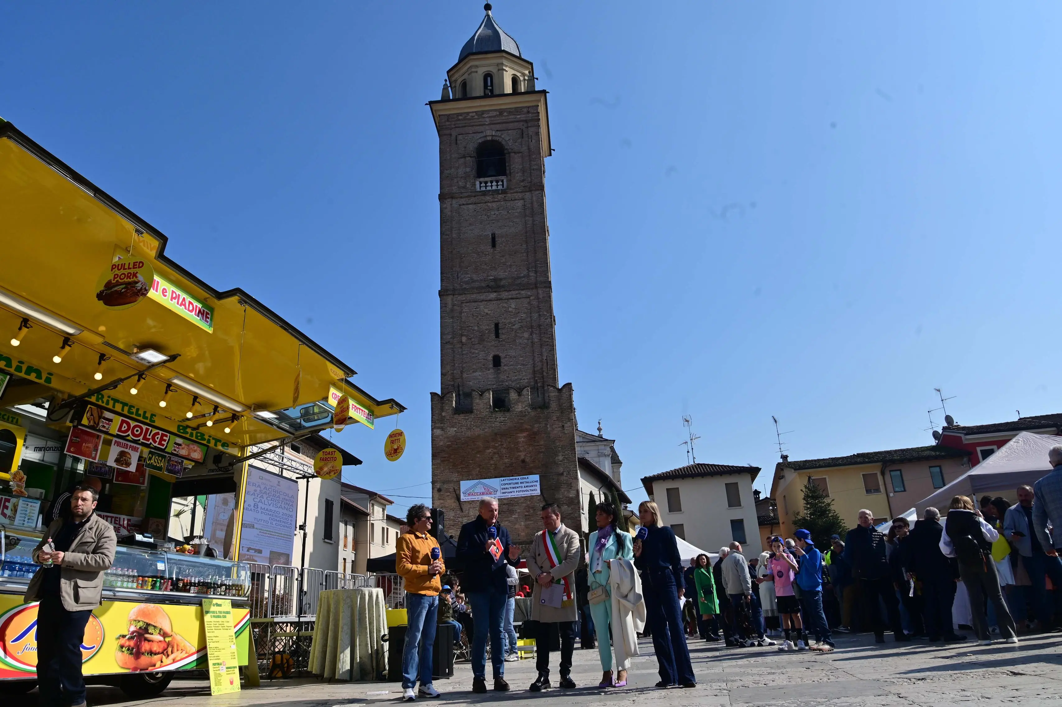CALVISANO IN PIAZZA CON NOI  REDAZIONE PROVINCIA 08-03-2026 GABRIELE STRADA NEW EDEN GROUP 