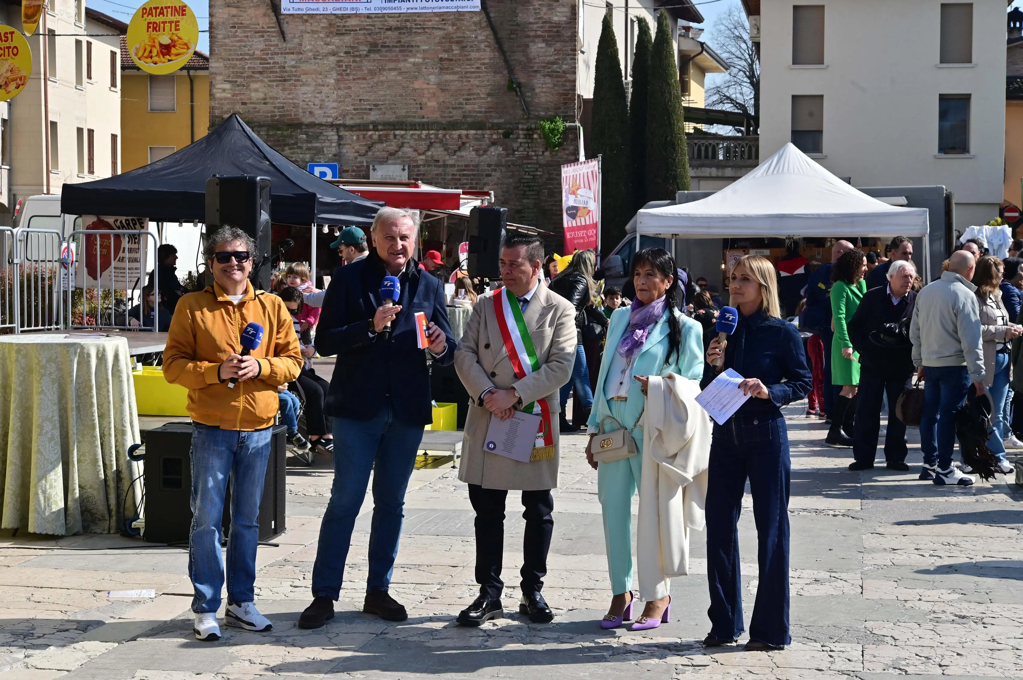 CALVISANO IN PIAZZA CON NOI  REDAZIONE PROVINCIA 08-03-2026 GABRIELE STRADA NEW EDEN GROUP 