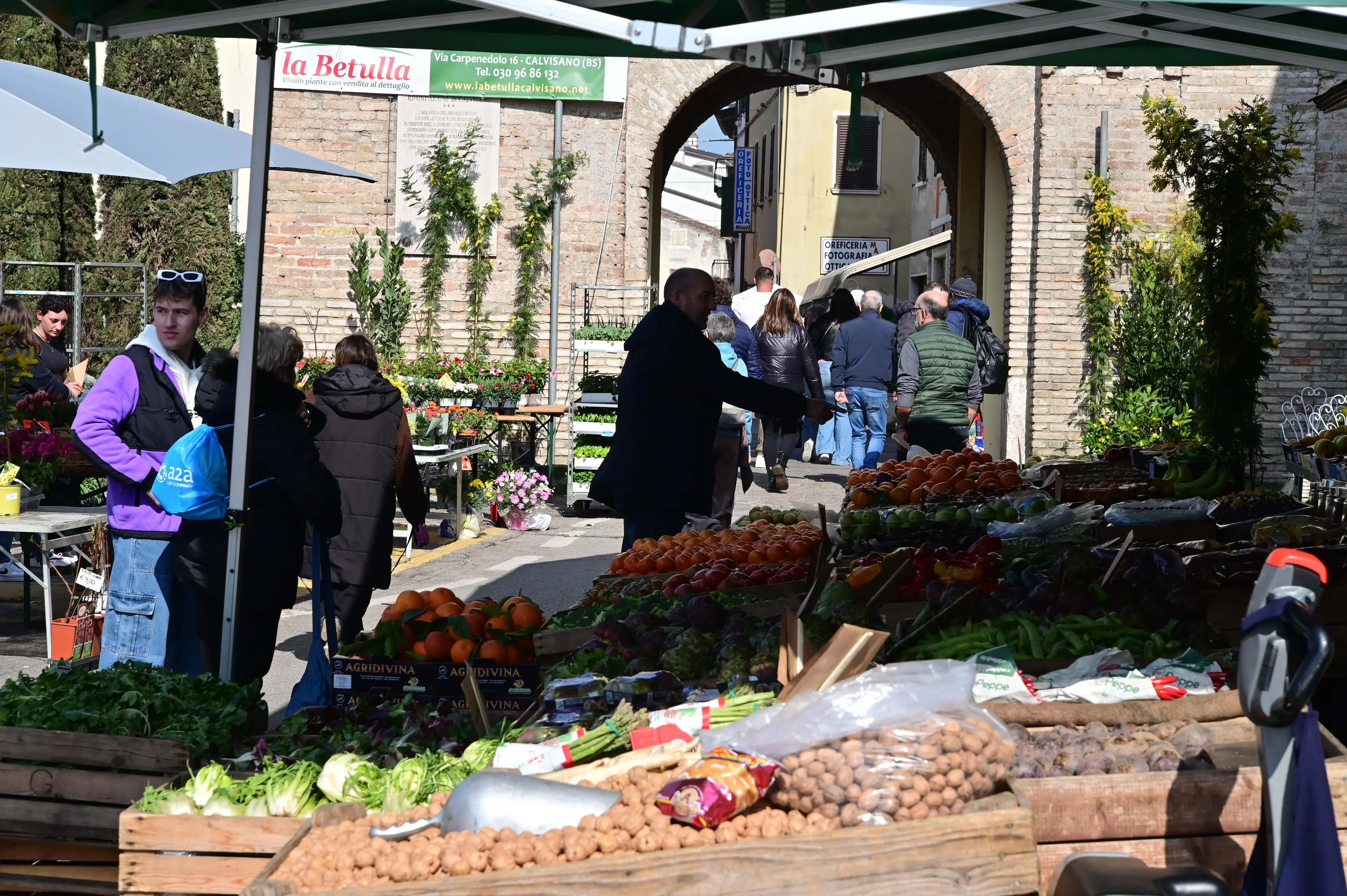 CALVISANO IN PIAZZA CON NOI  REDAZIONE PROVINCIA 08-03-2026 GABRIELE STRADA NEW EDEN GROUP 