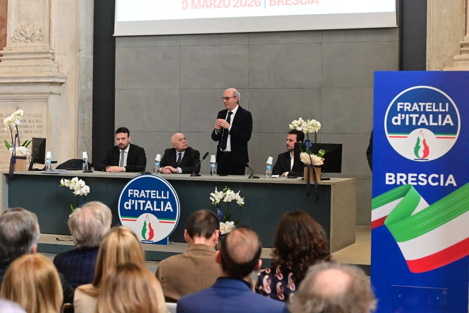 Referendum, il ministro della Giustizia Nordio a Brescia