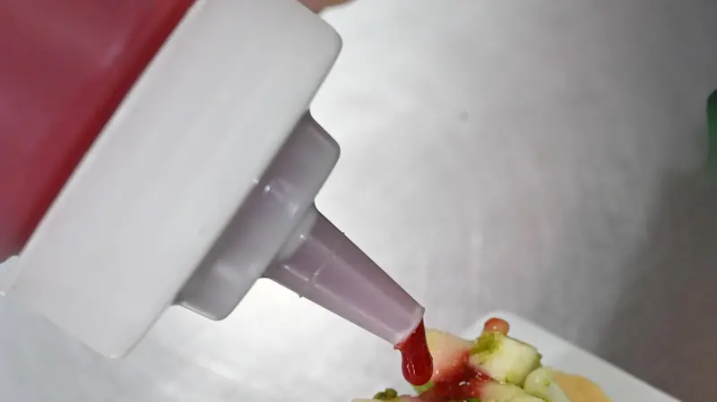 Tartare di frutta e verdura marinate al passion fruit - Foto New Reporter Favretto © www.giornaledibrescia.it