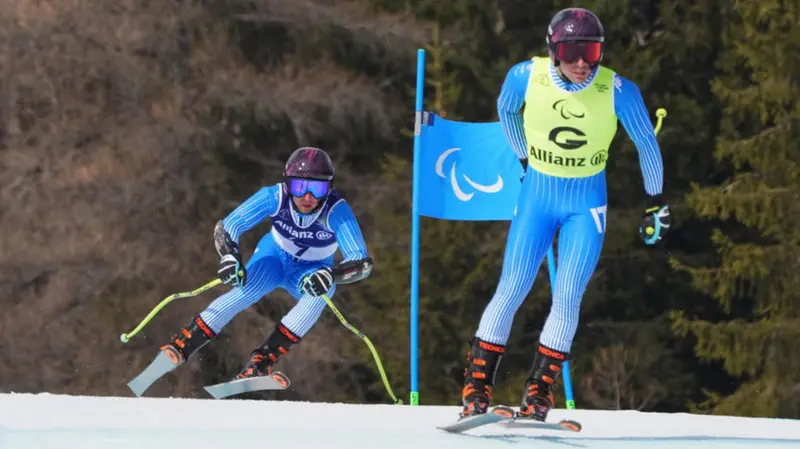 In gara Bertagnolli e Ravelli - Ansa © www.giornaledibrescia.it