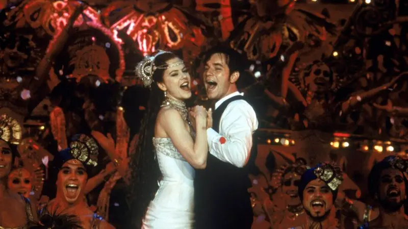 Una scena di Moulin Rouge
