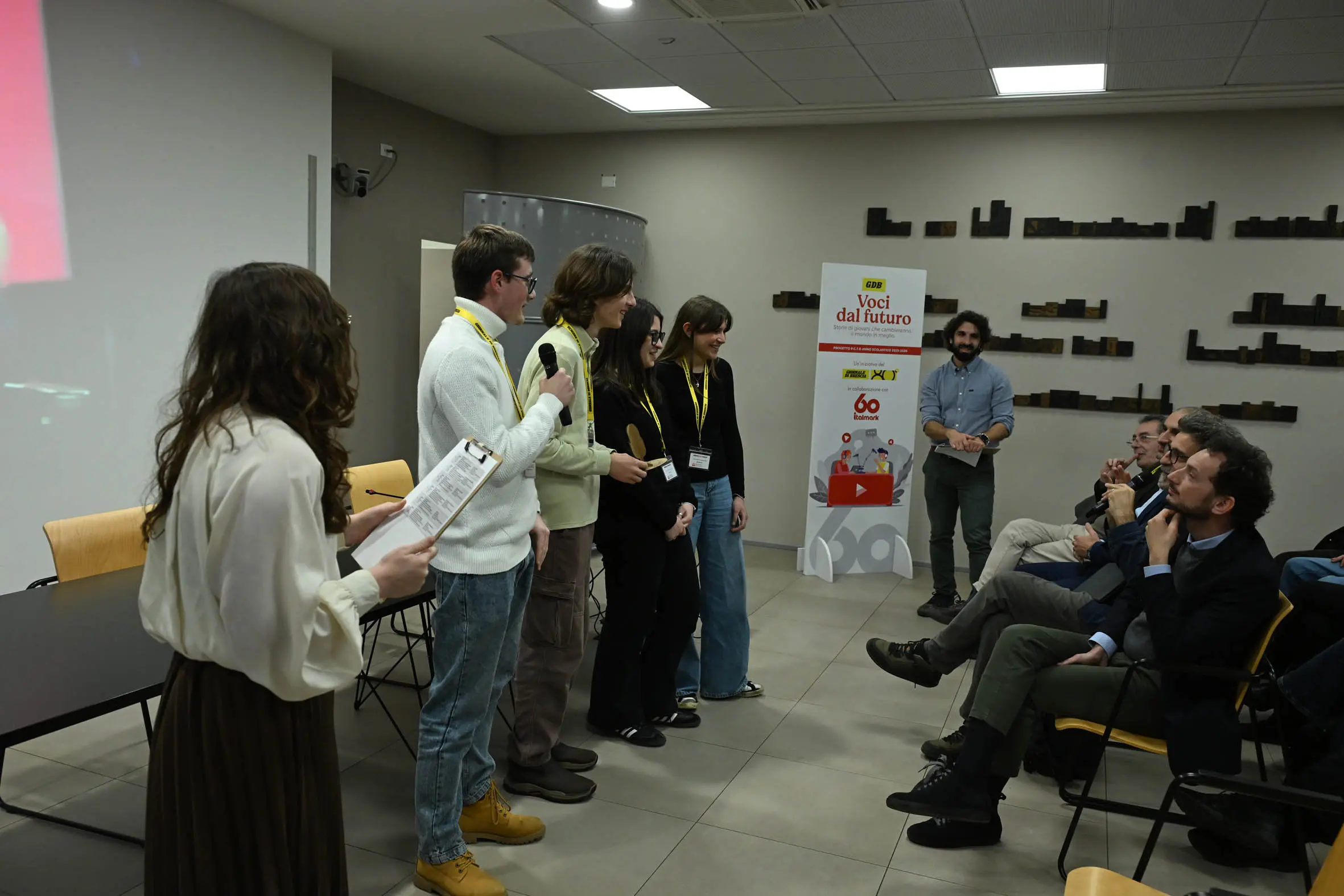 GdB Voci dal futuro - La presentazione dei video podcast