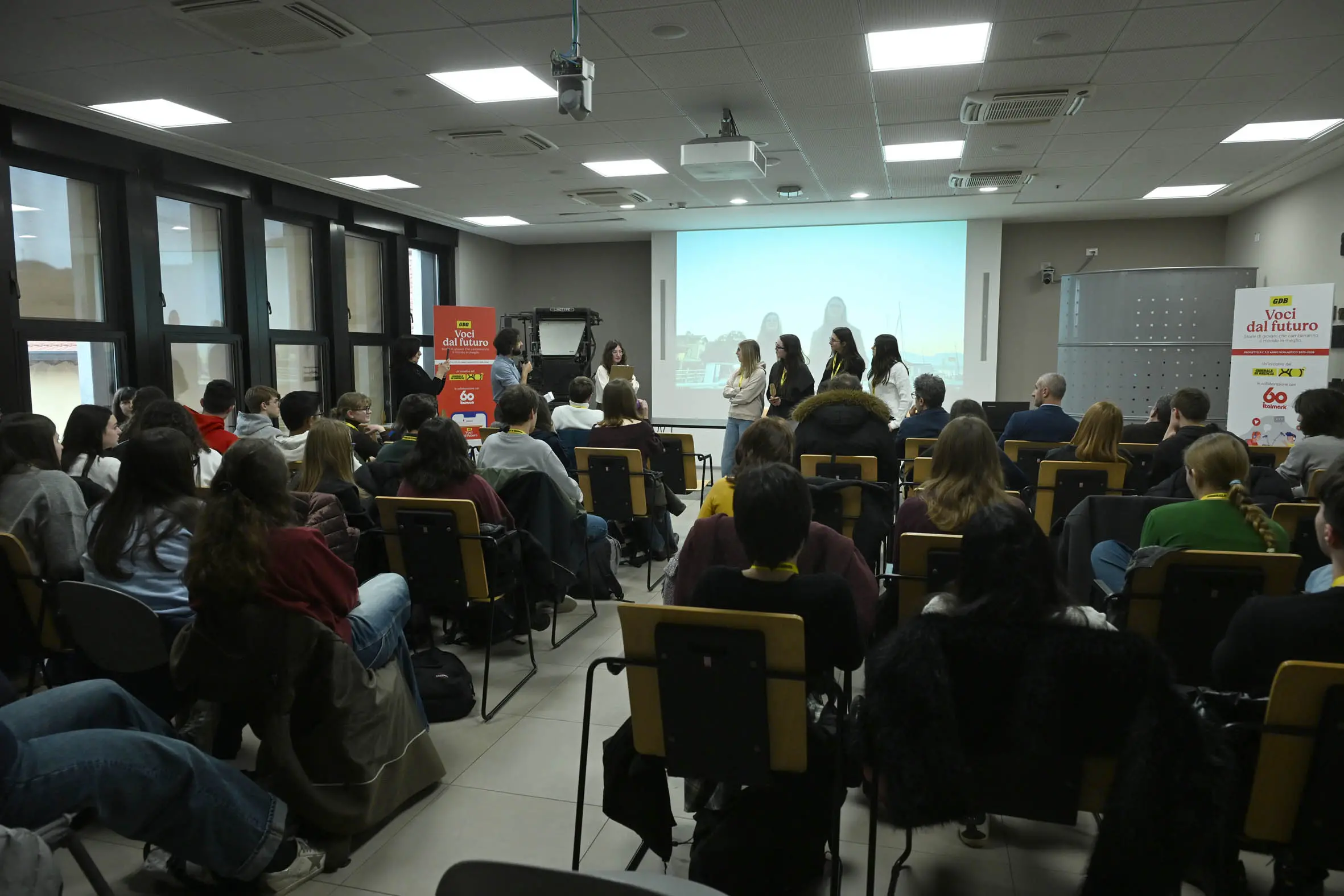 GdB Voci dal futuro - La presentazione dei video podcast