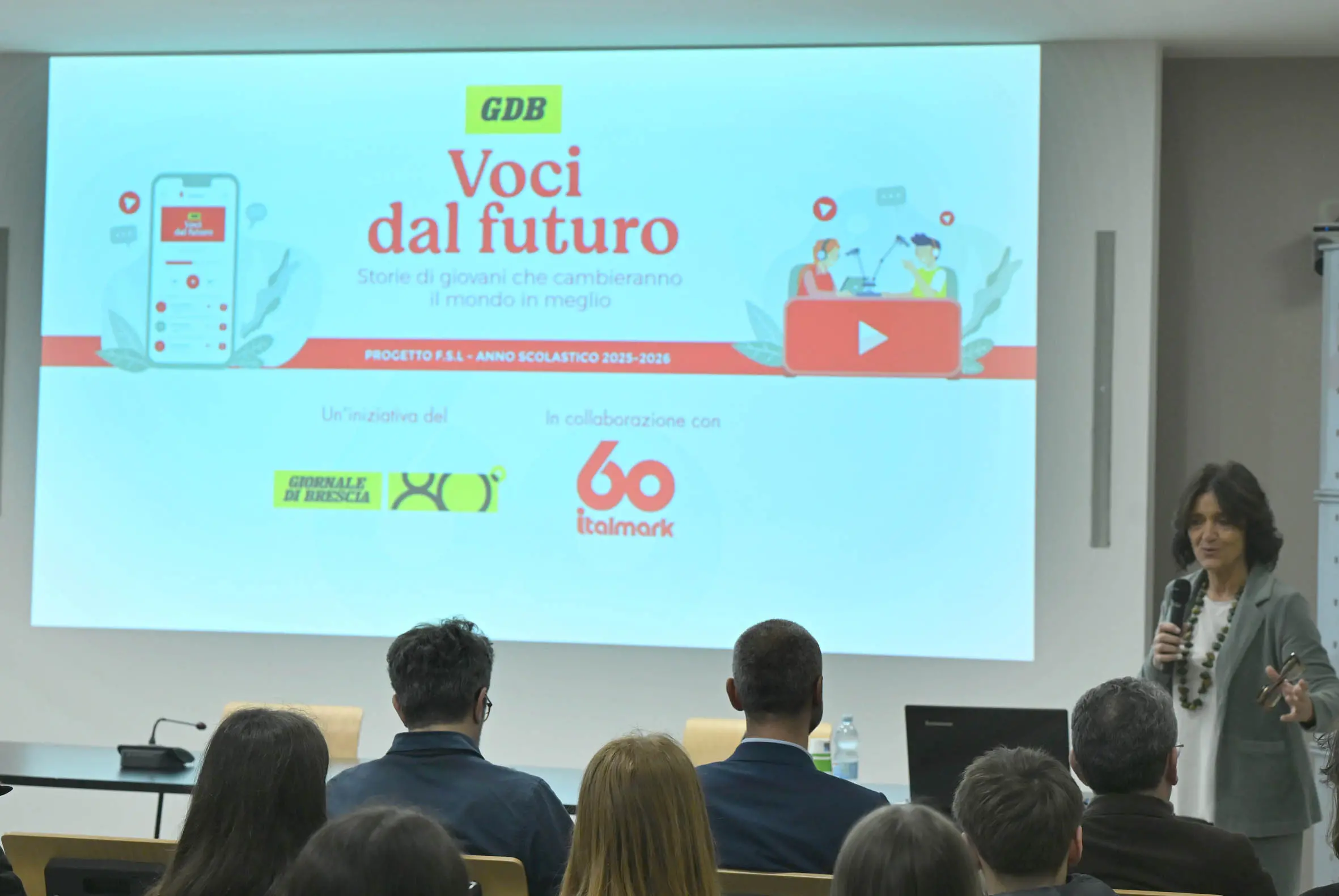 GdB Voci dal futuro - La presentazione dei video podcast