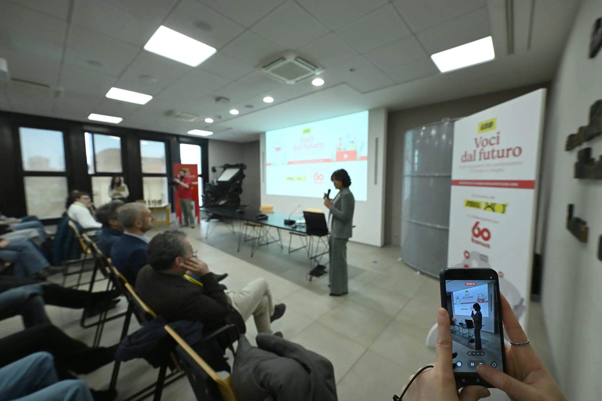 GdB Voci dal futuro - La presentazione dei video podcast