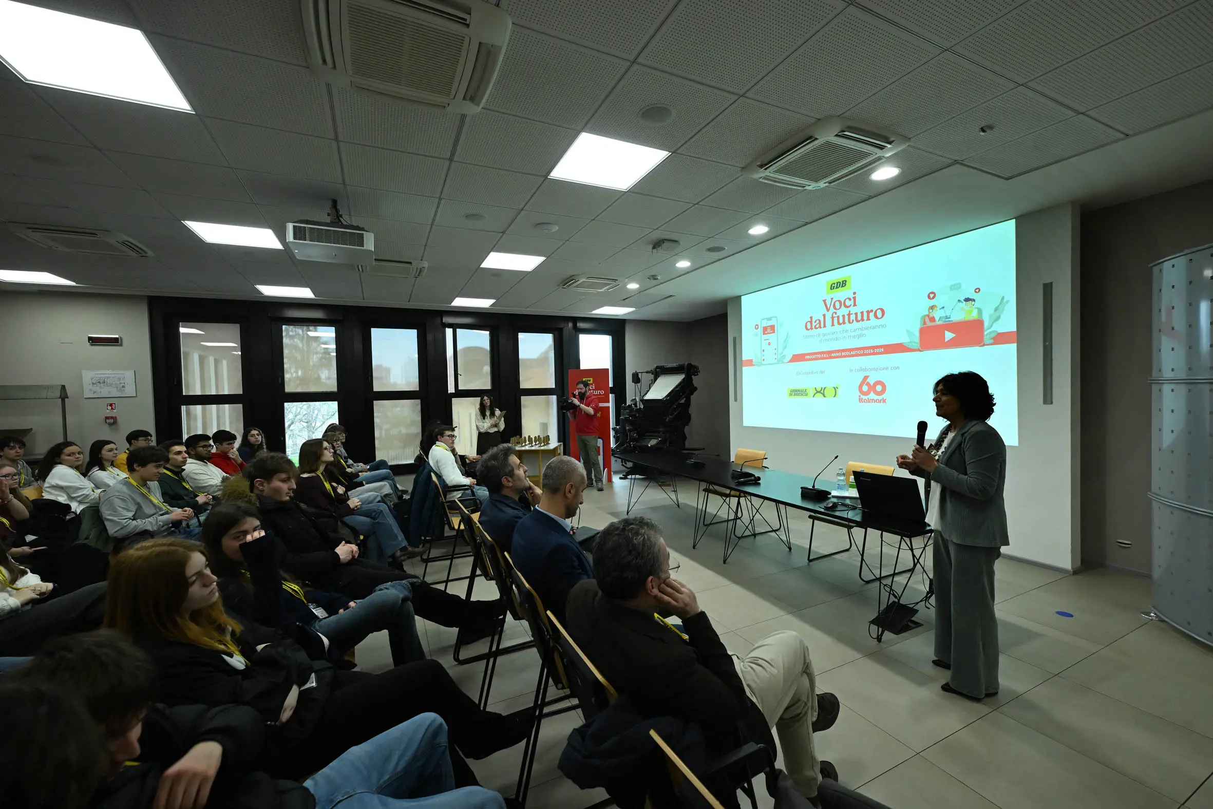 GdB Voci dal futuro - La presentazione dei video podcast