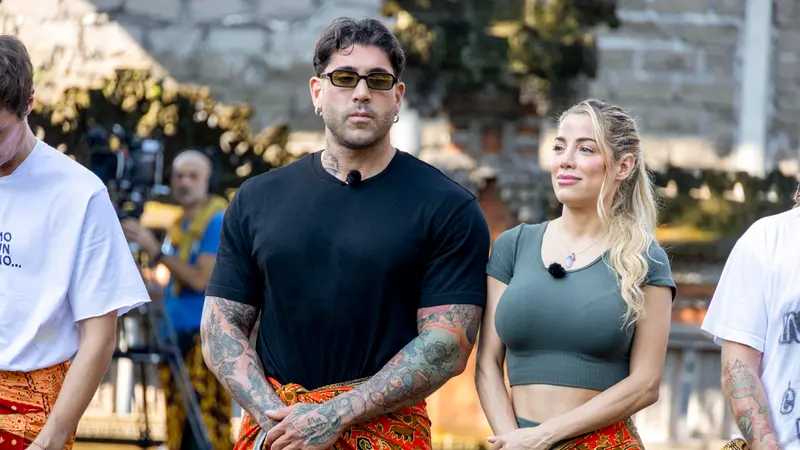 Steven Basalari con la sua ex (non ex) Viviana Vizzini