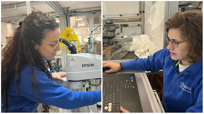 A sinistra Sara Mangili, a destra Laura Ferrari - © www.giornaledibrescia.it