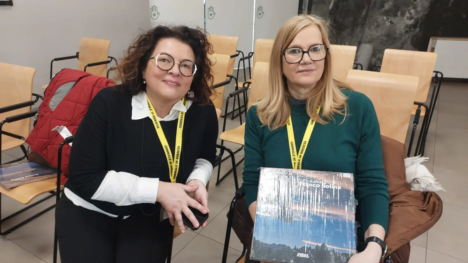 La classe 5D dell’istituto comprensivo di Ospitaletto in visita al GdB