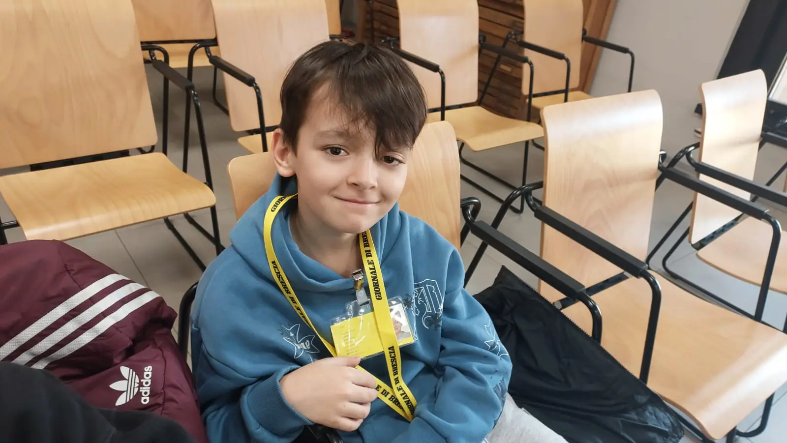 La classe 5D dell’istituto comprensivo di Ospitaletto in visita al GdB