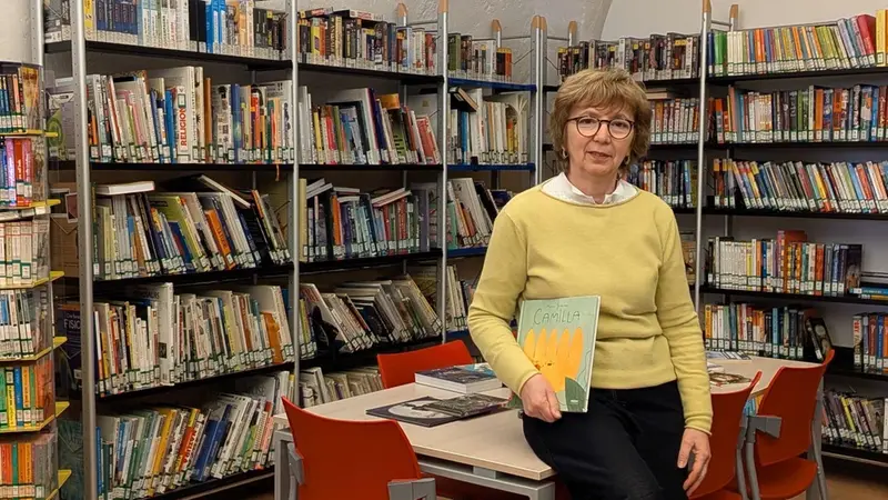 La bibliotecaria Nadia Bazzani © www.giornaledibrescia.it